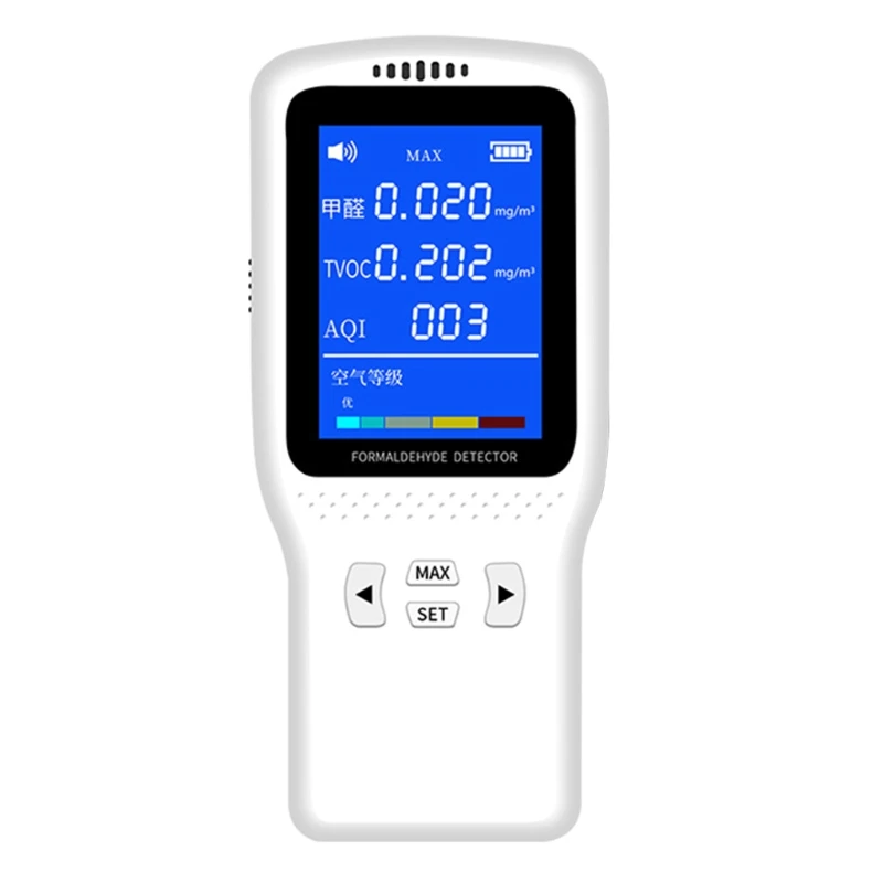 

TVOC HCHO Formaldehyde pollution index AQI Intelligent Digital LCD Meter