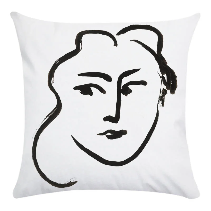 Художественная Подушка Henri Matisse наволочки ручная роспись портреты эскиз