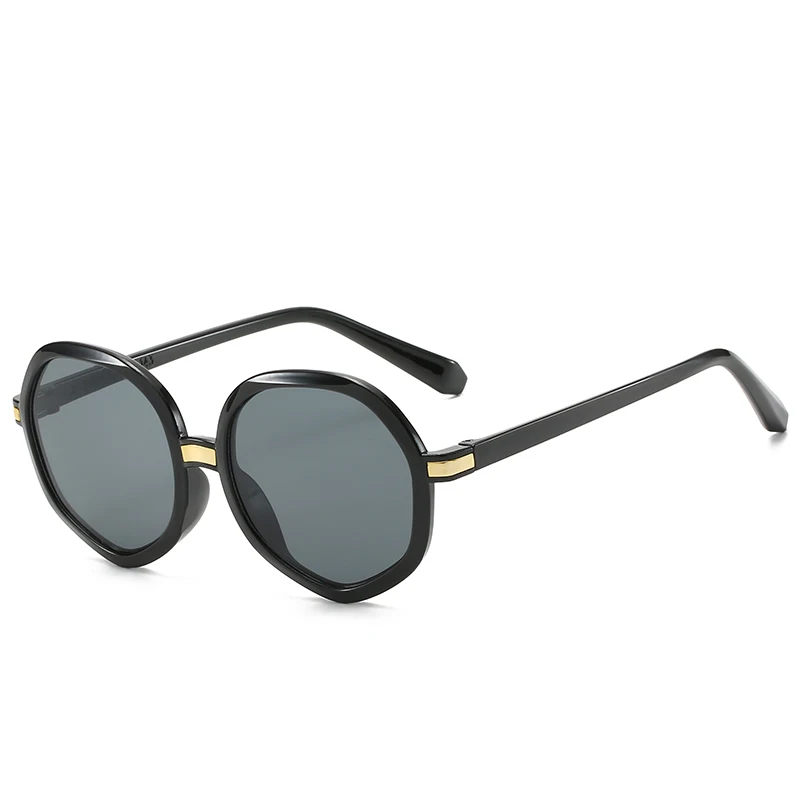 Новинка 2020 солнцезащитные очки в круглой оправе многоугольные женские модные