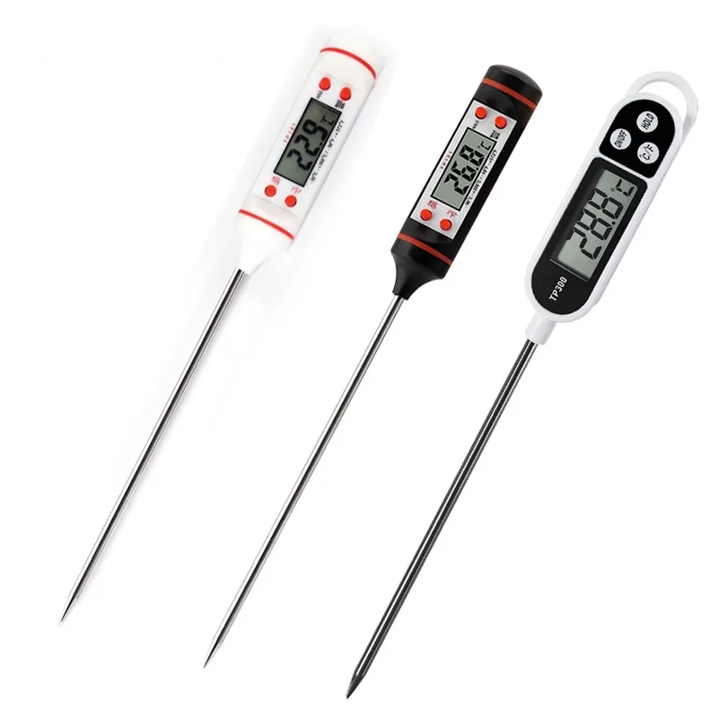 

TP300 LCD Digital Meat Thermometer Cooking Food Kitchen BBQ Probe Water Milk Oil Liquid Temperature Sensor Gauge Meter