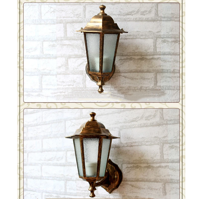 Светодиодный настенный светильник в винтажном стиле водонепроницаемый уличный