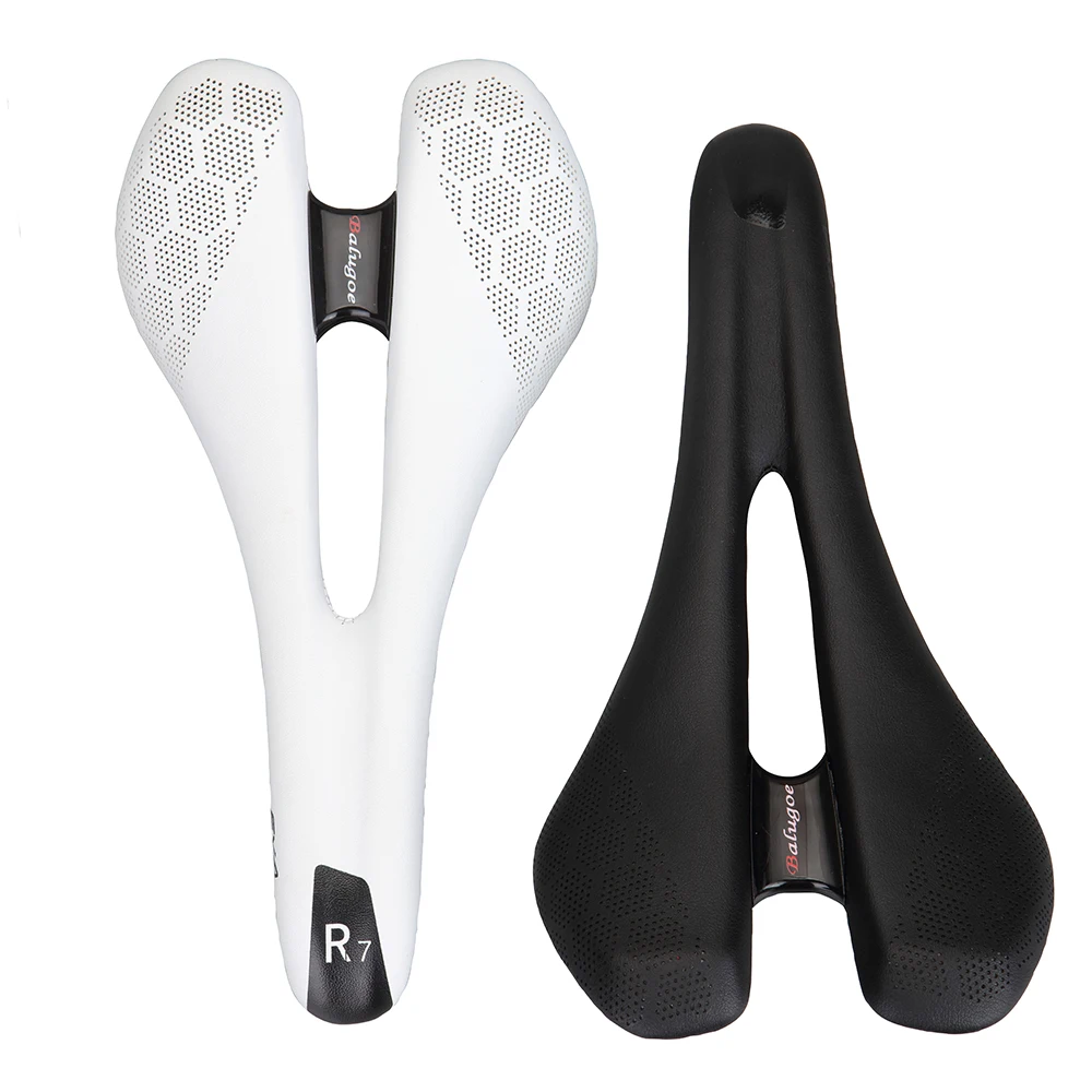 New design Hollow 168g full carbon fiber EVA sponge weight mtb road bicycle saddle