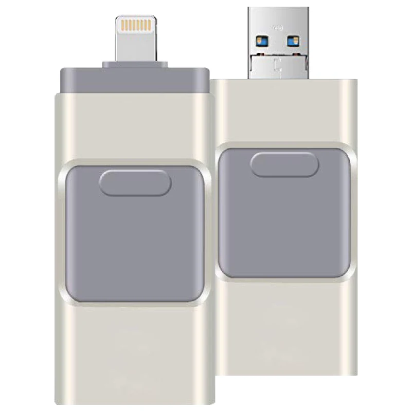 Флеш-накопитель 128 Гб 64 ГБ 32 ГБ 16 usb-флэш, совместимо с ПК и смартфоном OTG накопитель iflash HD USB флэш-накопители для iPhone iPad iPod iOS Android