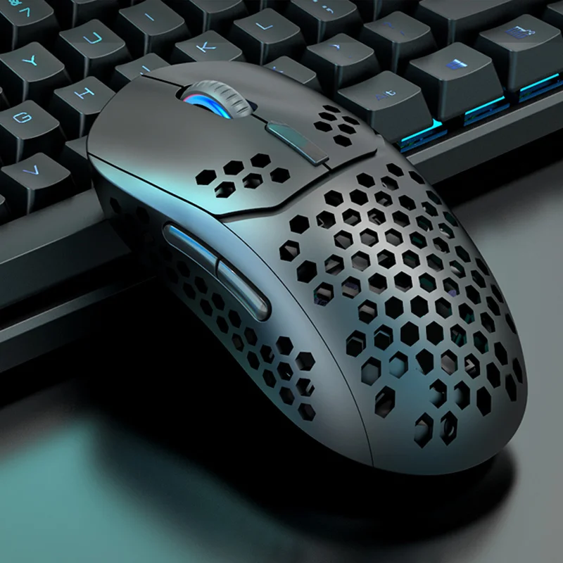 

Wireless Mouse Bluetooth 5.0+2.4G Mouse Gamer Rechargeable 2400DPI Optical Ergonomic Computer Gaming Mouse Wireless For Laptop