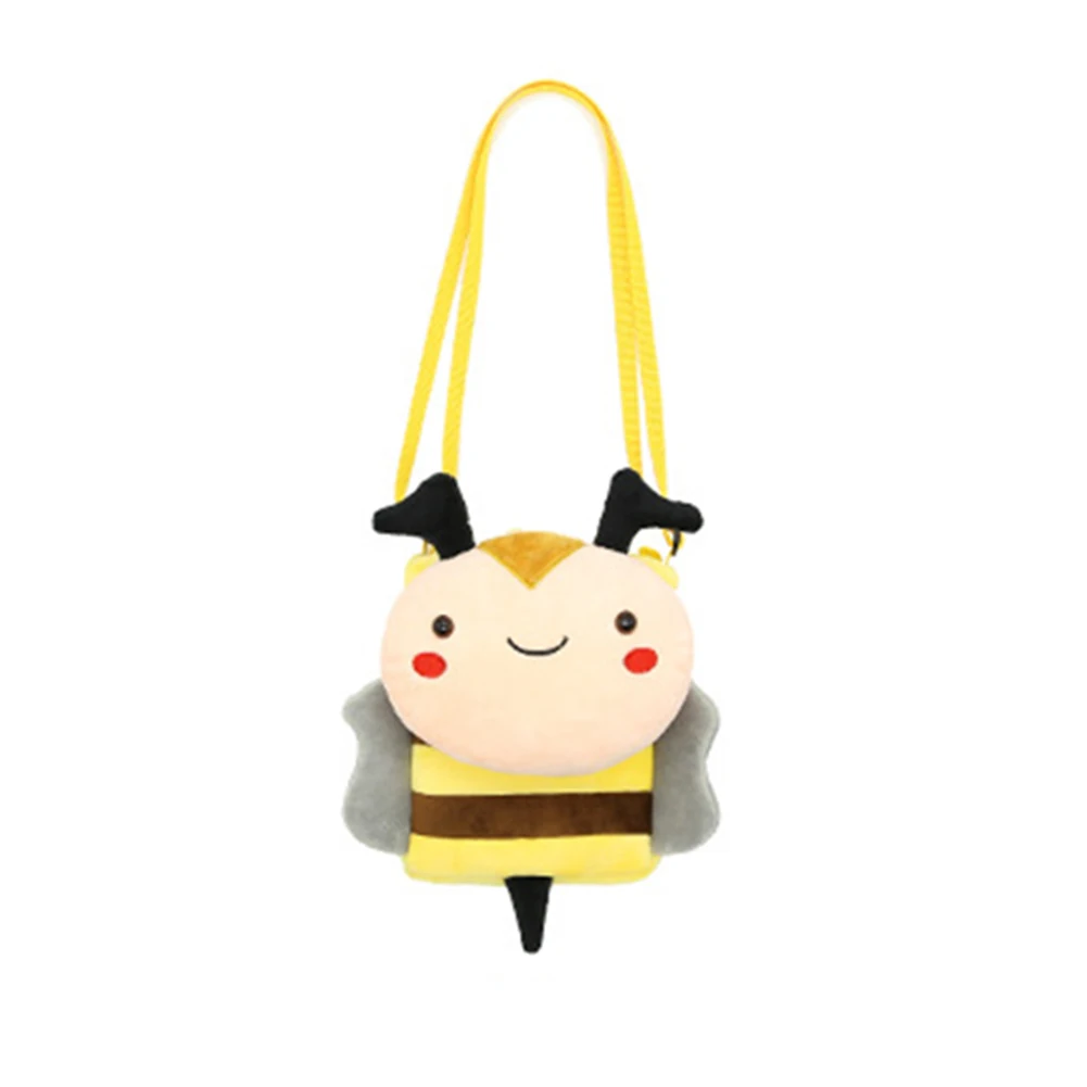 

Детская плюшевая сумка-мессенджер с милым мультяшным животным Наплечная Сумка для детского сада NIN668
