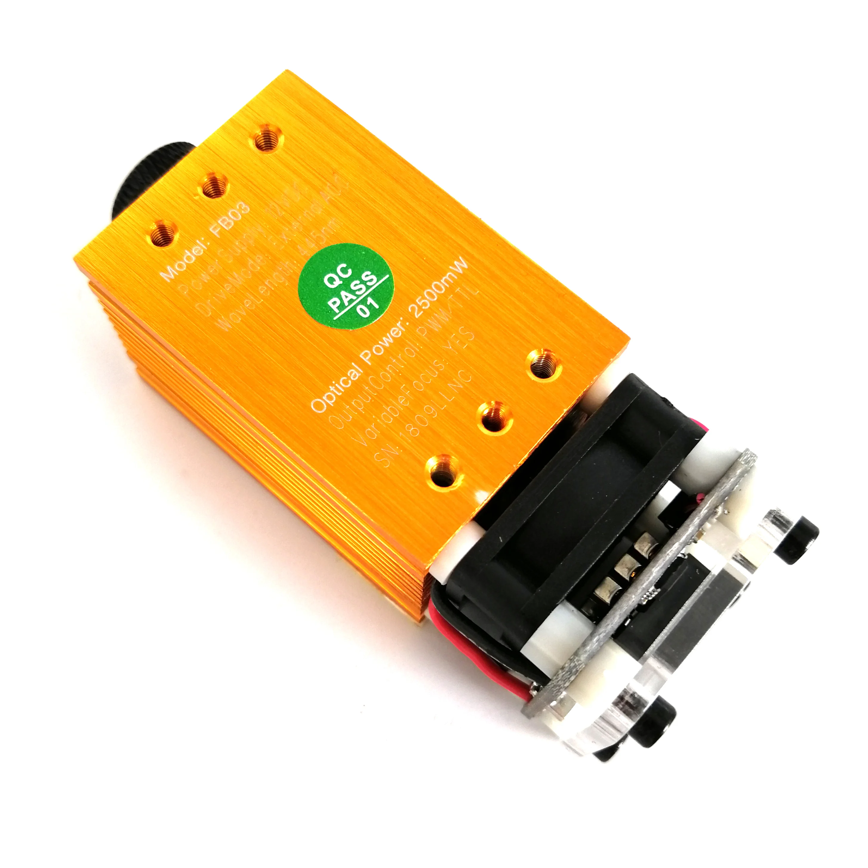 Лазерный модуль высокой мощности 445nm 1 Вт 2 5 лазерная головка PWM TTL CNC