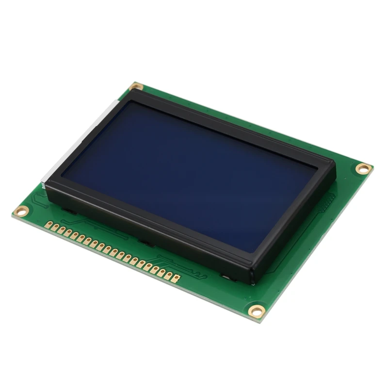 128x64 точек ЖК-дисплей модуль 5V Синий Экран 12864 с Подсветка ST7920 параллельно Порты и