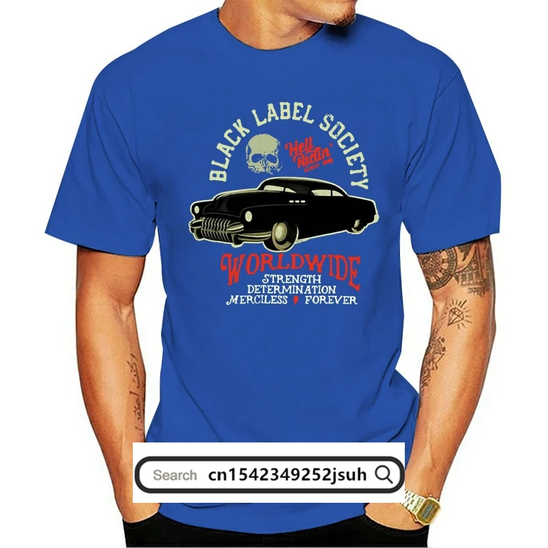 

T Shirt Black Label Society Muscle Car Zakk Wylde Rock Official Tee Mens Unisex