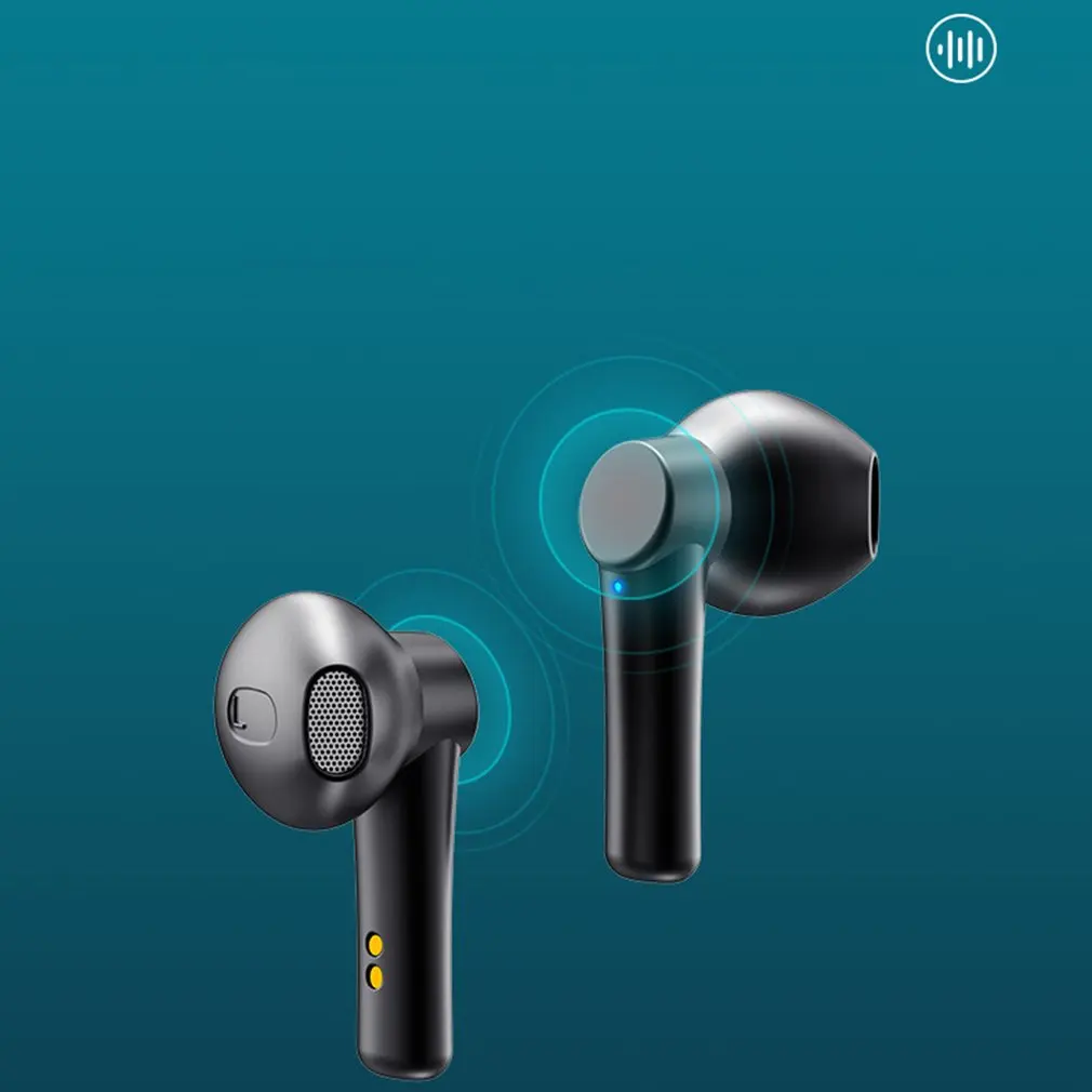 

TWS-LB8 Wireless Bluetooth Headset Semi-in Ear Digital Display Binaural Bass Touch Control Sports Music Phone Call Earphone