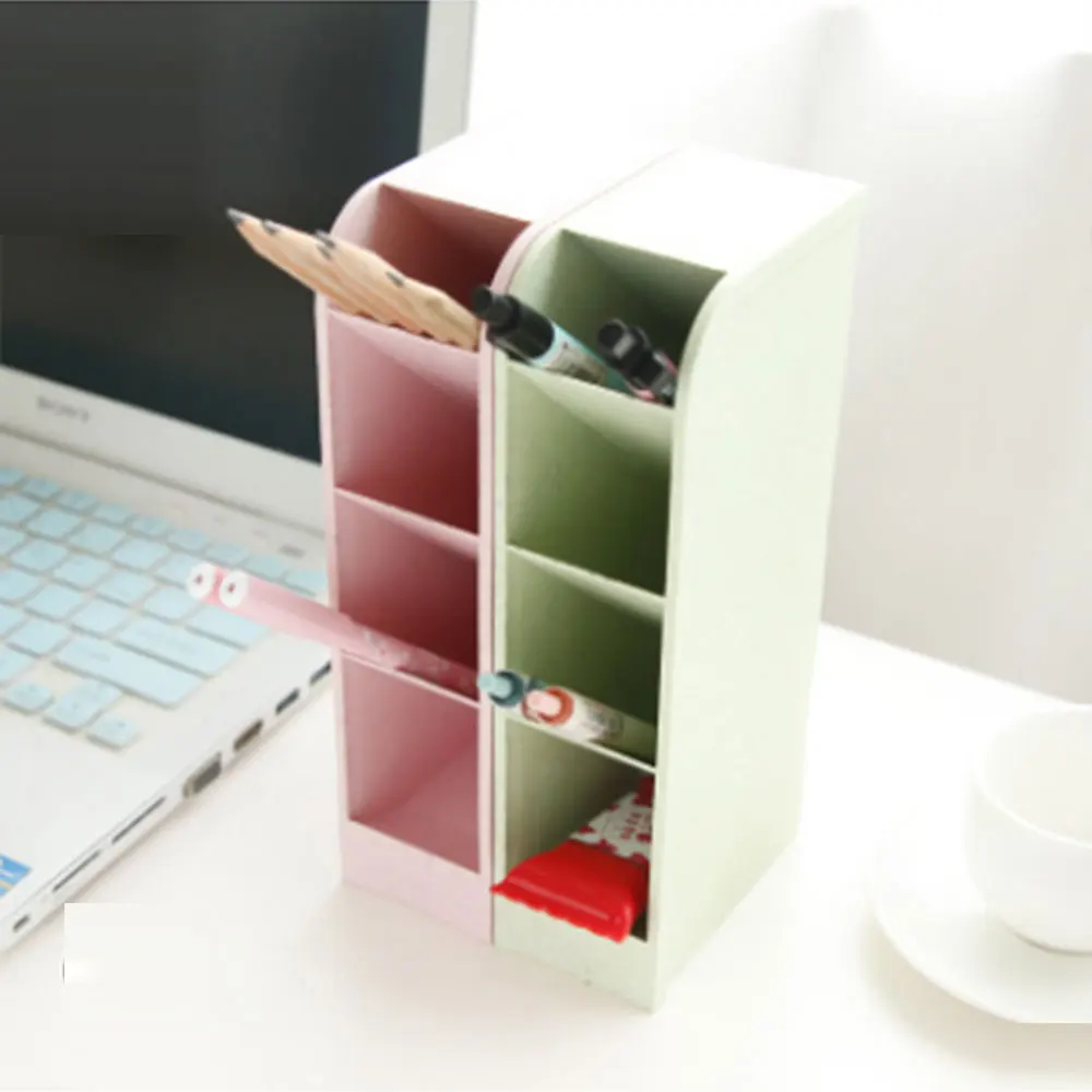 Многофункциональная настольная четыре коробки свежего офисного контейнера для