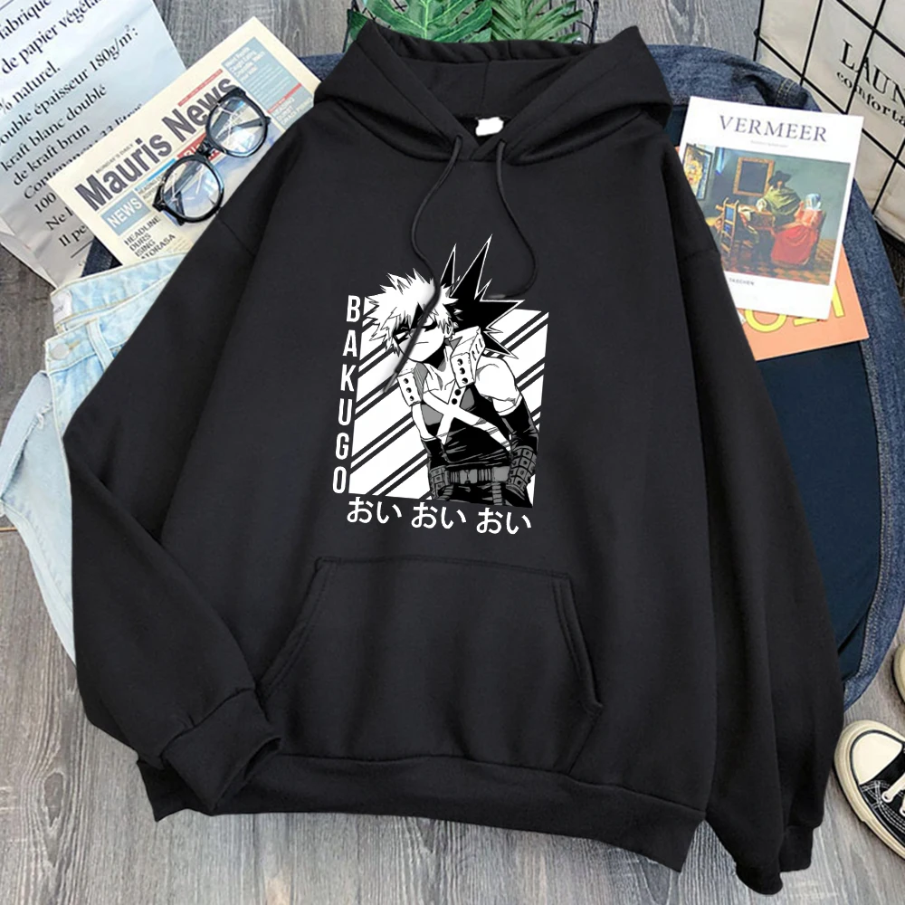 

My Hero Academia Hoodies Kotaru Bokuto Kawaii Clothes Woman Oversize Vintage Sweatshirts Winter Fleece Harajuku Korean Hoodies