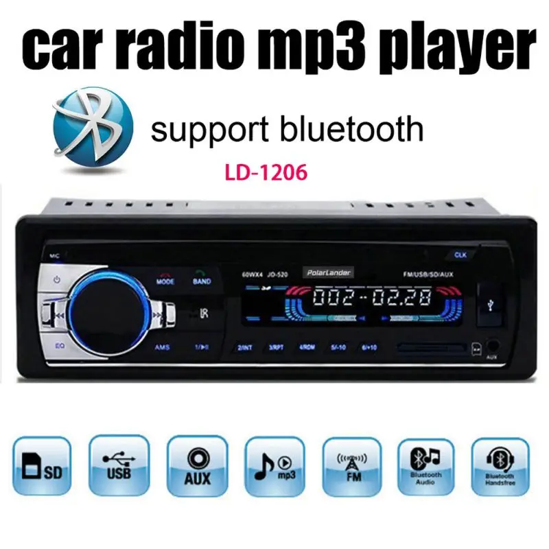 

New Car Radio Stereo Player Digital Bluetooth Car MP3 Player SWM 8013 Single 1DIN Car Stereo Head Unit