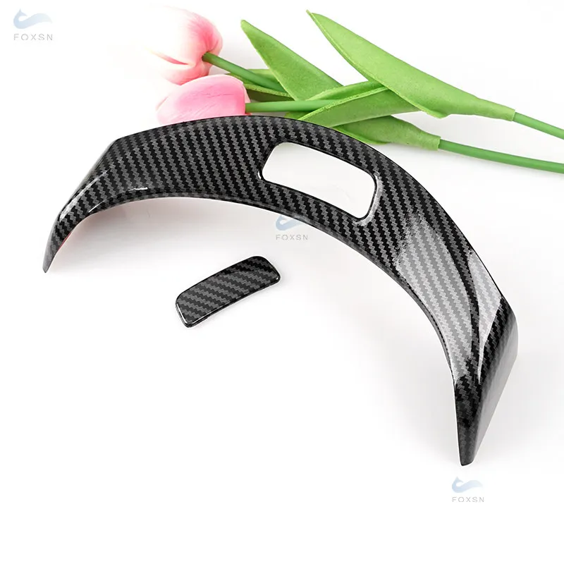 Автомобильный Стайлинг Текстура углерода панель управления для Mercedes Benz C GLC Class W205