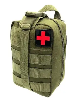 green Открытый Многофункциональный поясной пакет Molle наборы для выживания скалолазание кемпинг талии аптечка Molle сумка тактическая медицинская сумка - Цвет: green