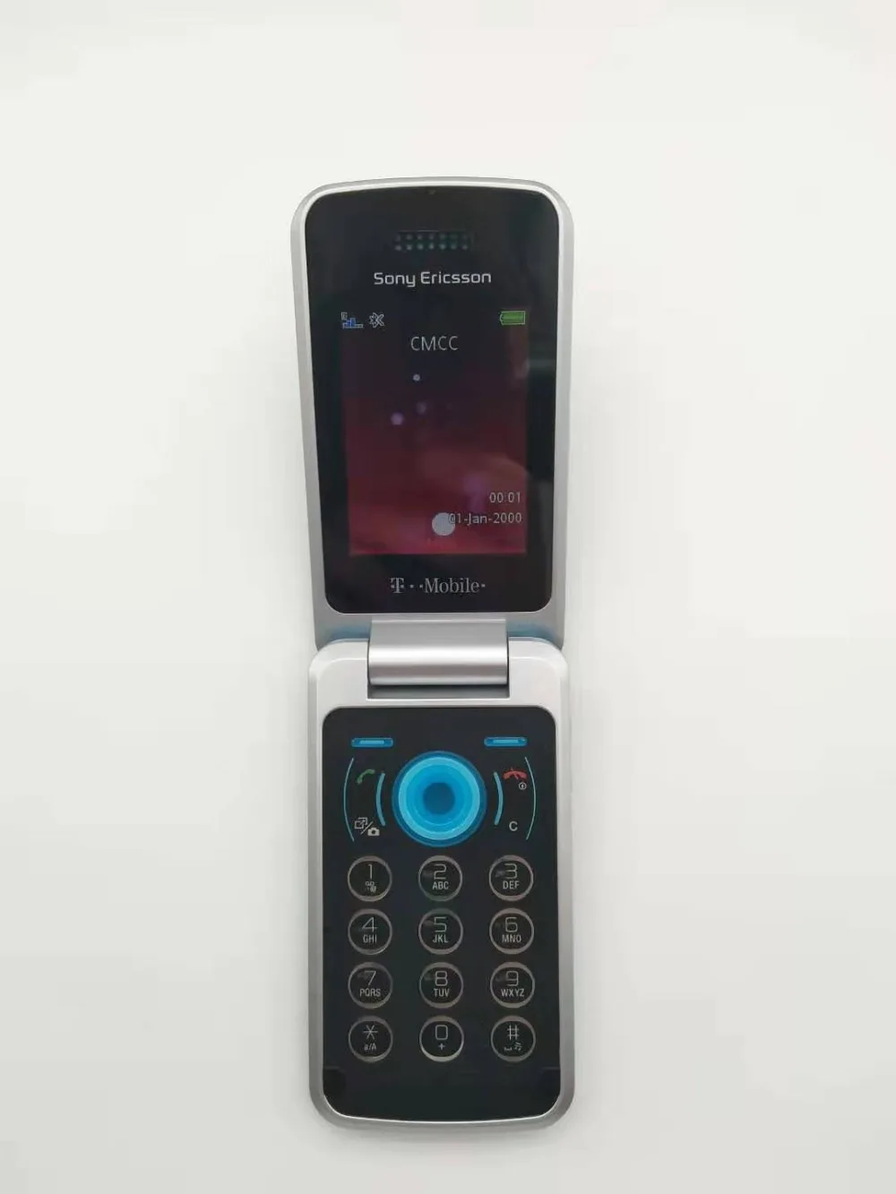 Разблокированный мобильный телефон sony Ericsson T707 3g смартфон Bluetooth флип сотовый телефон