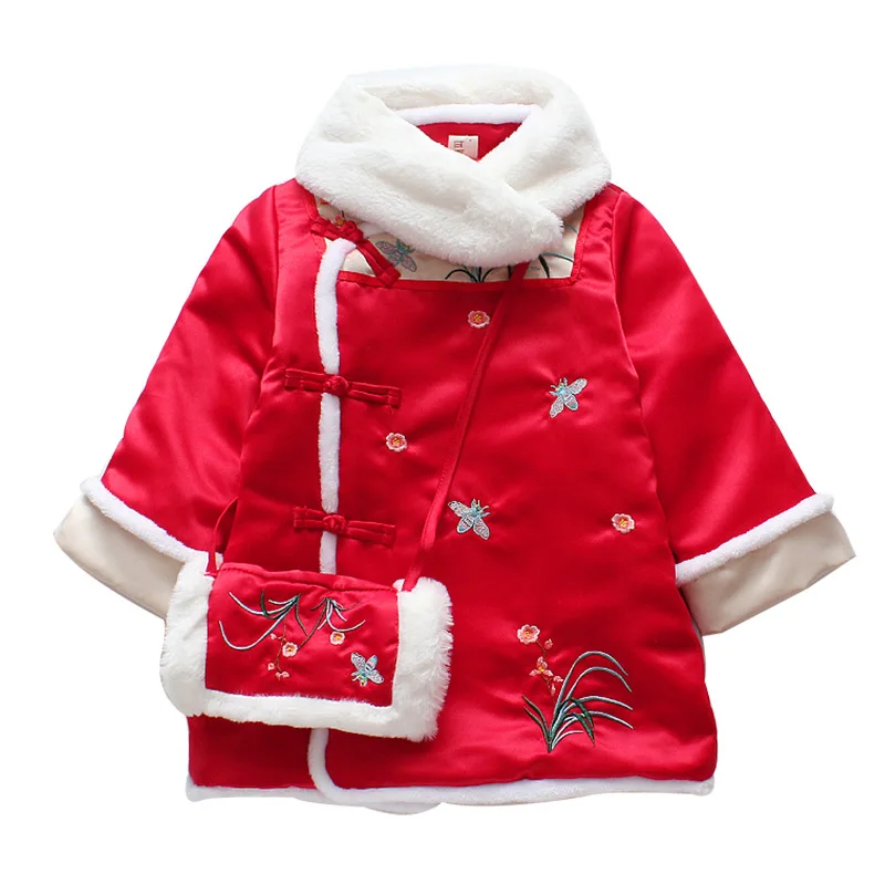 3 шт. детское платье-Ципао в китайском стиле | Мать и ребенок