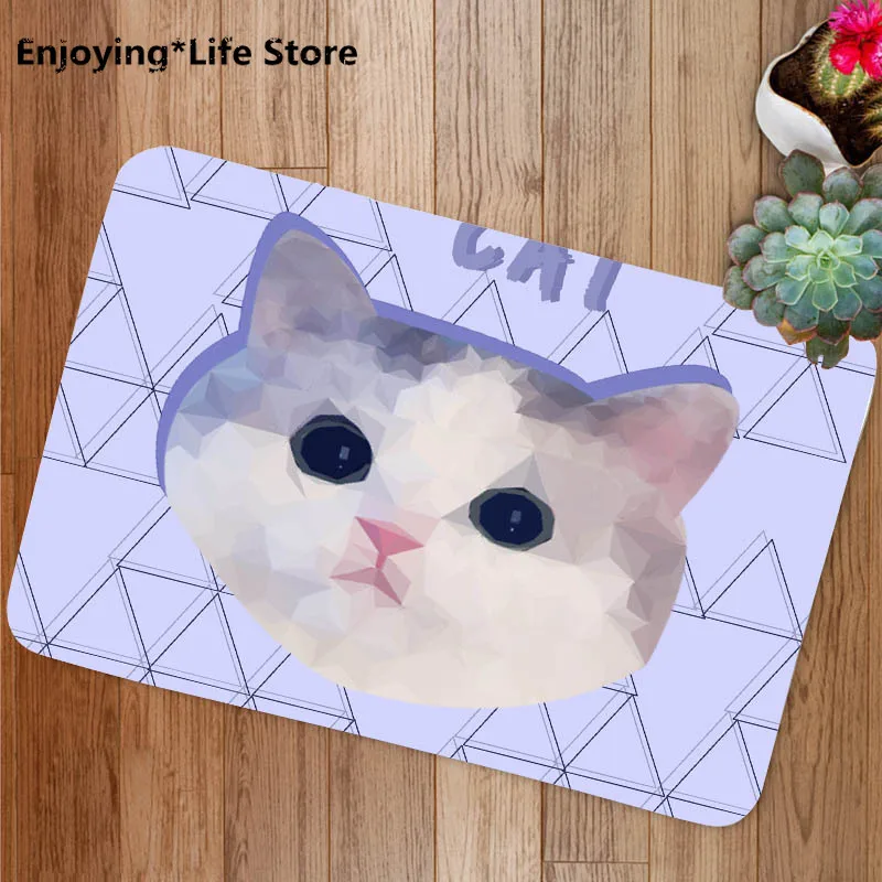 

Новые Мультяшные животные, строительные напольные коврики, коврики для дома, спальни, гостиной, Нескользящие напольные коврики, коврик для ...