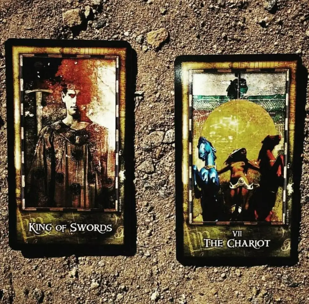 Высокое качество 78+ 2 шт оригинальная новая английская версия Archeon Tarot Набор карточек настольная игра