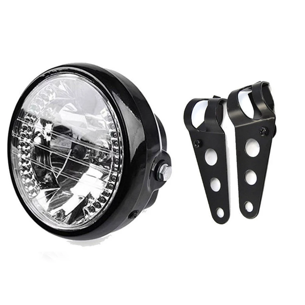 Аксессуары для мотоциклов модифицированный Ретро Держатель передней фары