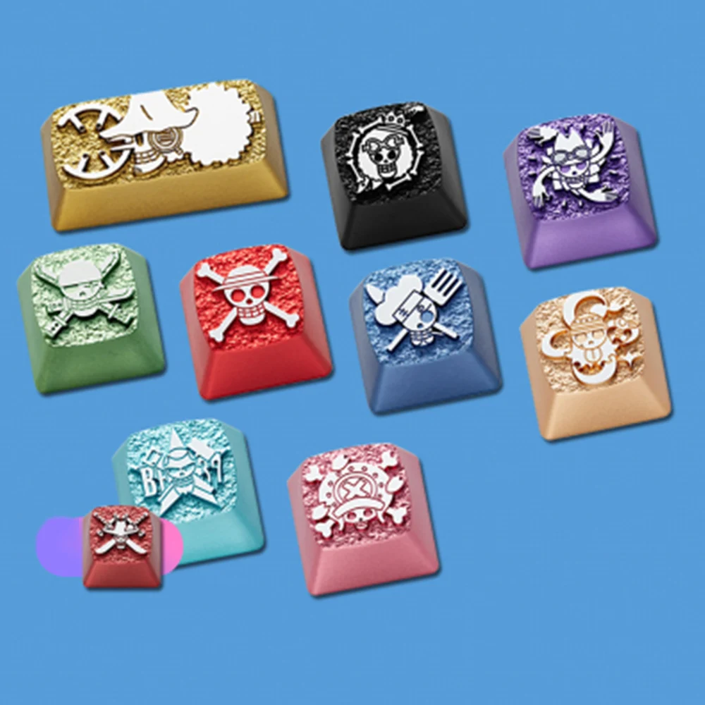 Один кусок алюминиевого сплава Keycap для Cherry MX Переключатель Механическая игровая клавиатура индивидуальные брелки для клавиатуры DIY украшения