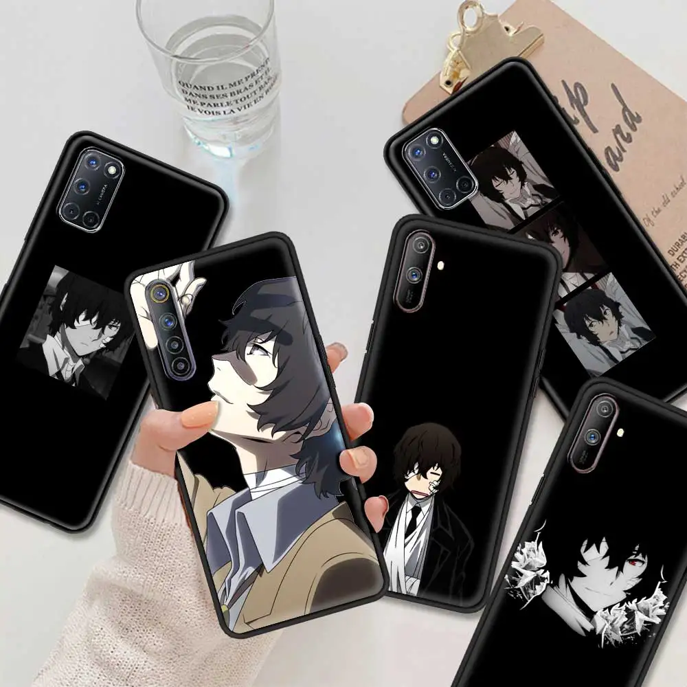 

bungou stray dogs Dazai Osamu Phone Capa For Realme GT Neo 8 7 6 5 Pro V15 V13 C25 C21 C20 C15 X50 X7 Q2 XT Case