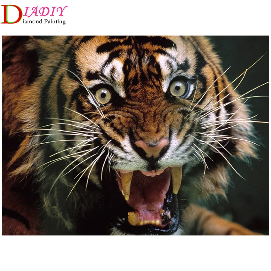 

5D DIY Полная квадратная картина с животными из мультфильмов фотография Стразы Вышивка крестиком Алмазная вышивка домашний декор