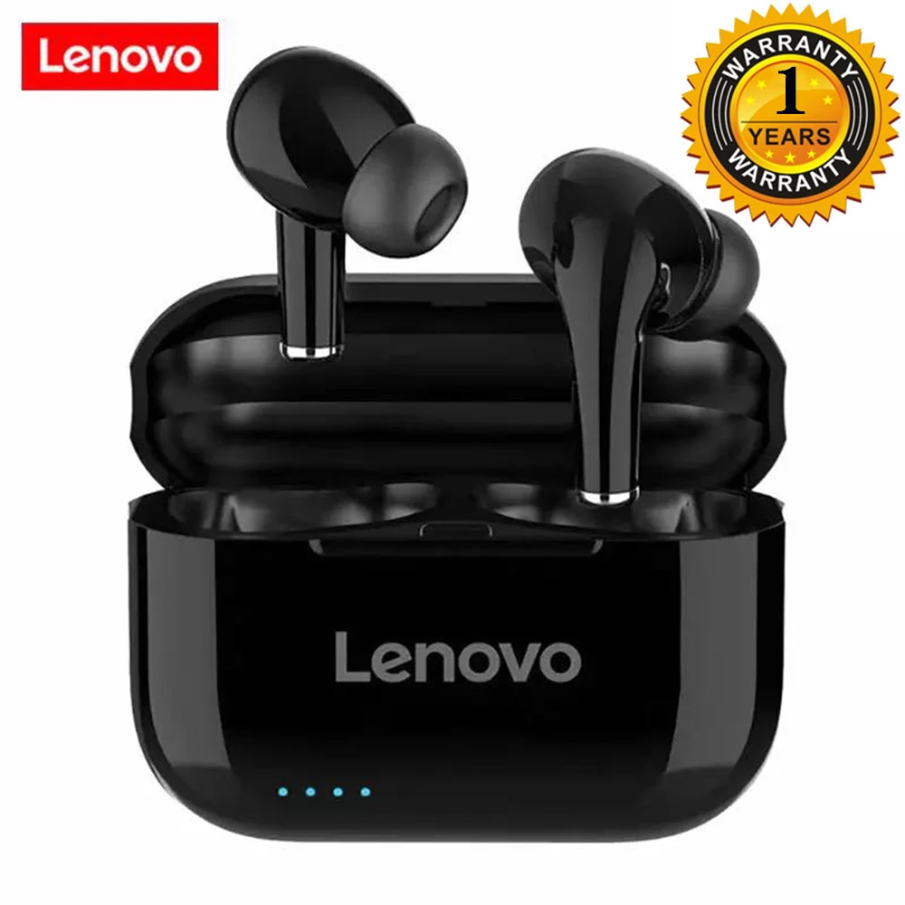 

Lenovo LP1S TWS Original Earphone Wireless Bluetooth 5.0 Headphones Waterproof Sport Headsets Noise Reduction Earbuds with Mic