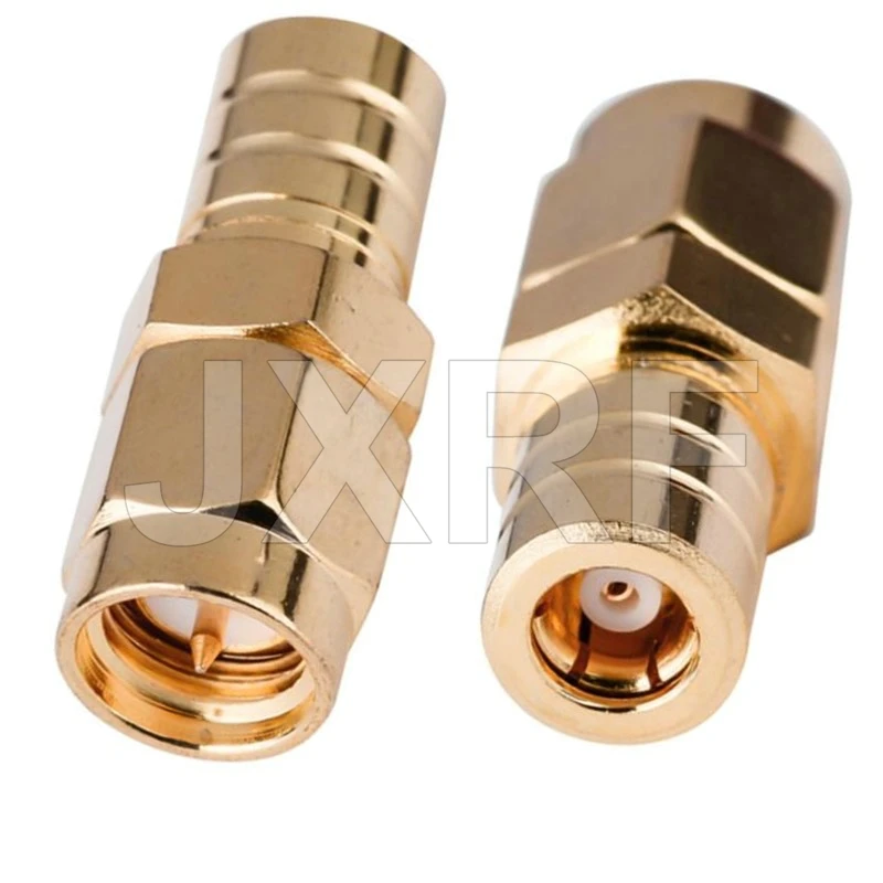 Разъем JXRF 1 шт. SMA разъем папа-SMA SMB MCX MMCX CRC9 TS9 папа RF адаптер | Обустройство дома