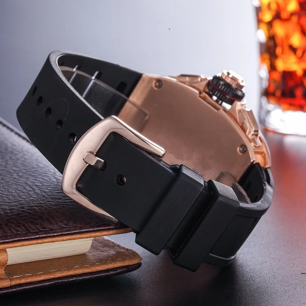

Luxe Merk Quartz Oorsprong Siliconen Horloge Mannen 2019 Sport Vintage Rubber Mannen Horloge Waterdicht Horloge Unieke Persoonli