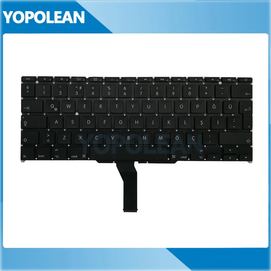

5 шт./лот Новая турецкая Клавиатура для Macbook Air 11 "A1465 A1370 2011-2015 лет