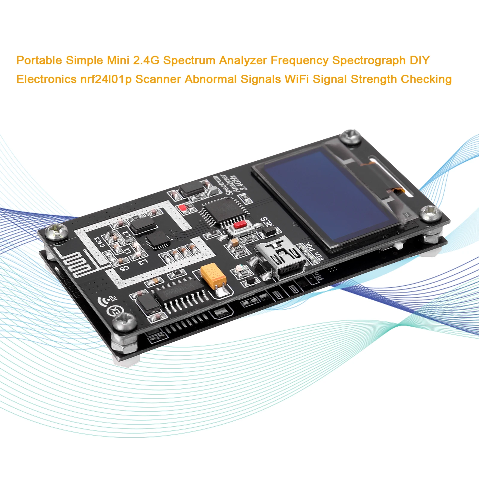 Спектральный анализатор 2 4 г Частотный Спектрограф сделай сам электроника