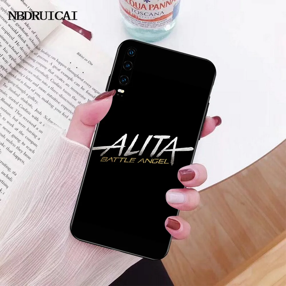 NBDRUICAI Alita Battle Angel Новое поступление черный чехол для сотового телефона Huawei P30 P20 P10 P9