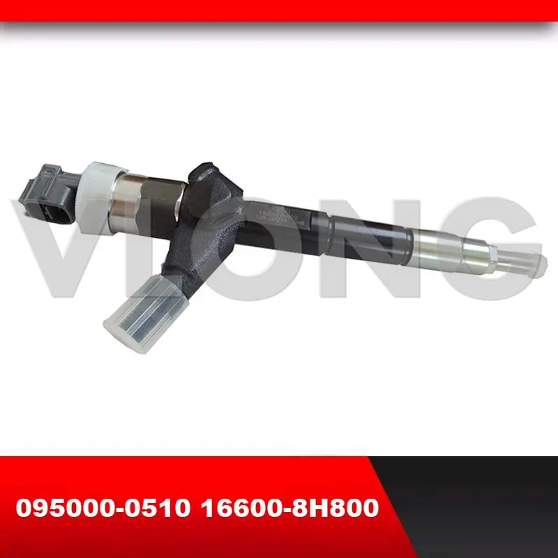 

New Common Rail Fuel Dies/el Injector Assembly 16600-8H800 16600-8H80 095000-0510 for N/issan YD22 X-Trail T30 2.2L