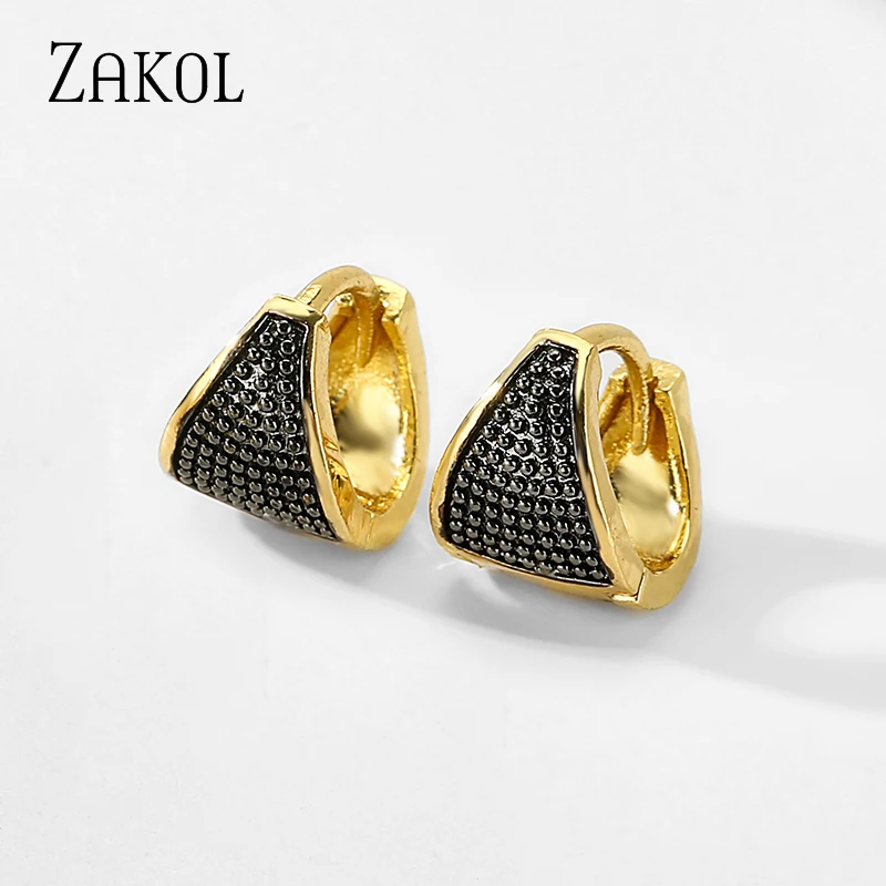 ZAKOL брендовые элегантные уникальные очаровательные двухцветные оригинальные