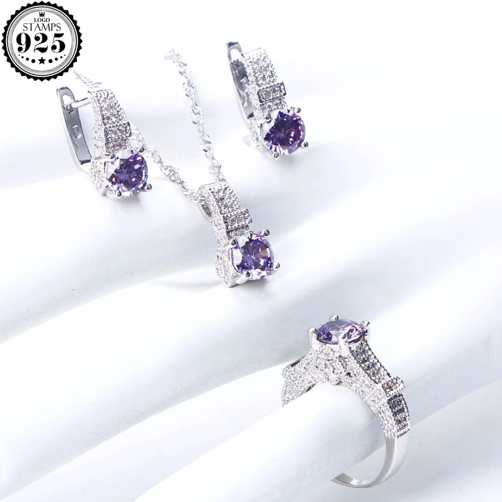 Комплект из колье серёг и браслета серебра 925 пробы|Ювелирные наборы| |