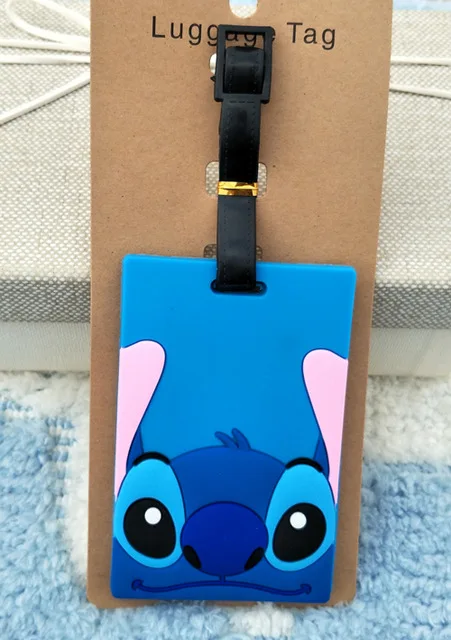 see chart IVYYE Stitch Eeyore аниме аксессуары для путешествий багажная бирка на чемодан ID адрес портативный держатель тегов багажная этикетка Новинка - Цвет: see chart