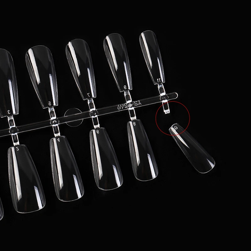 

120Pcs/set Nail Art Clear Natural Full Cover Oval Sharp End Stiletto Long False Fake Nails Tips Manicure Artificial Nails Salon
