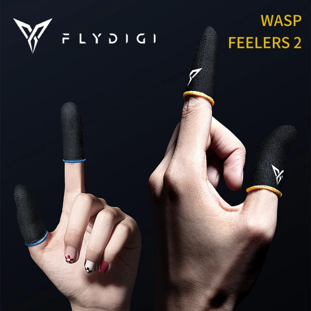 Flydigi ОСА щупы 2 пальца рукав пот-доказательство палец крышка мобильный телефон планшет PUBG игры сенсорный экран большой палец