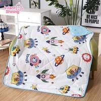 infant shining baby blankets summer cool quilts muslin swaddle reversible new born bedding sets soft baby swaddle blankets