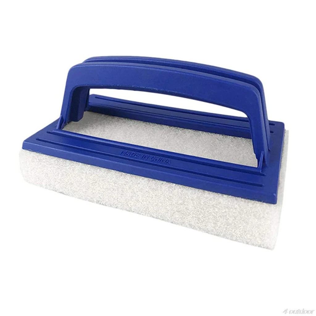 Щетки для чистки бассейна губка с ручкой швабра на присоске пластиковый ручной