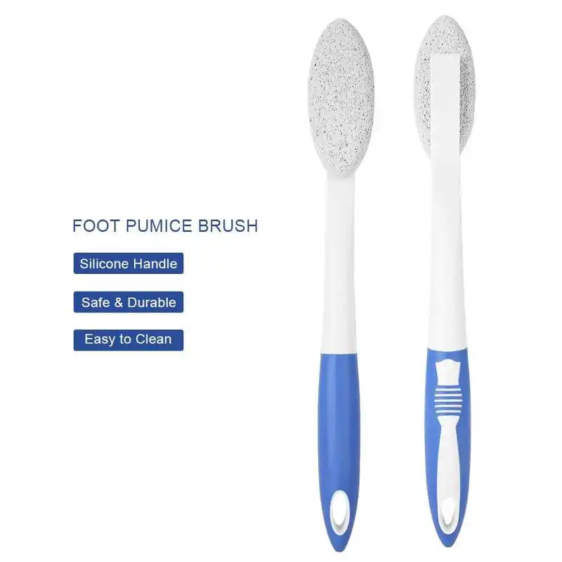 

Long Handle Foot Brush Scrubber Feet Massage Pedicure Tool Scrub Brushes Exfoliating Spa Shower Remove Dead Skin Foot Care Tools