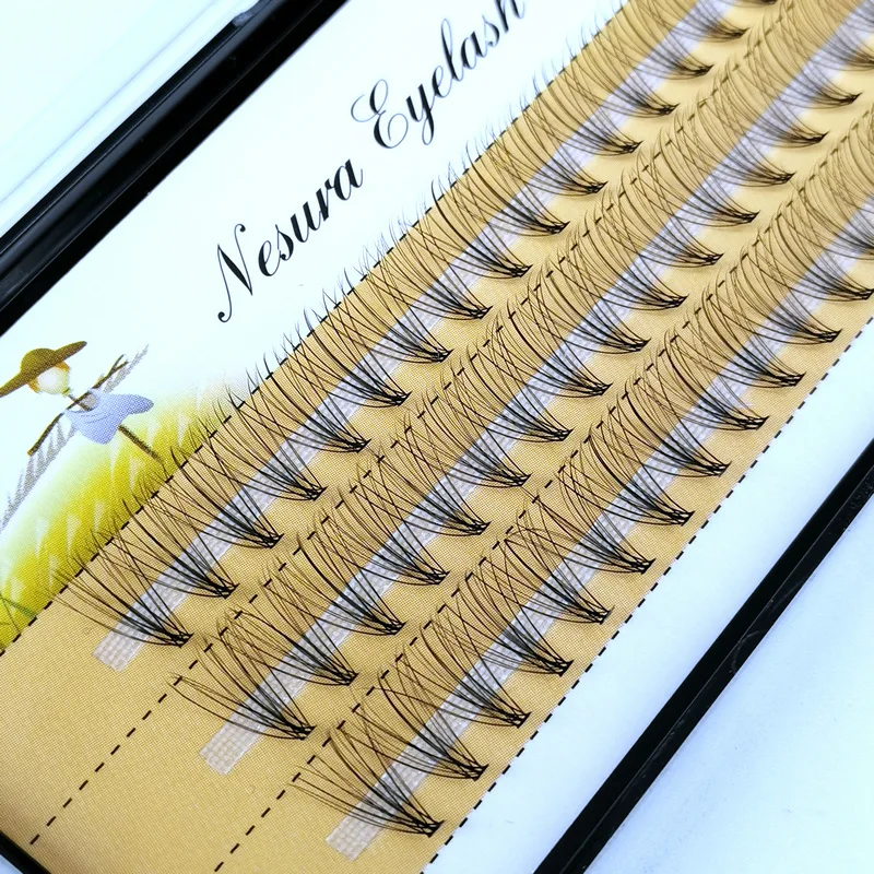 

Grafting Eyelashes 20P 60 Clusters Per Box Trichomes Soft Natural/Thick Style Eyelash-Extension Individual Lashes