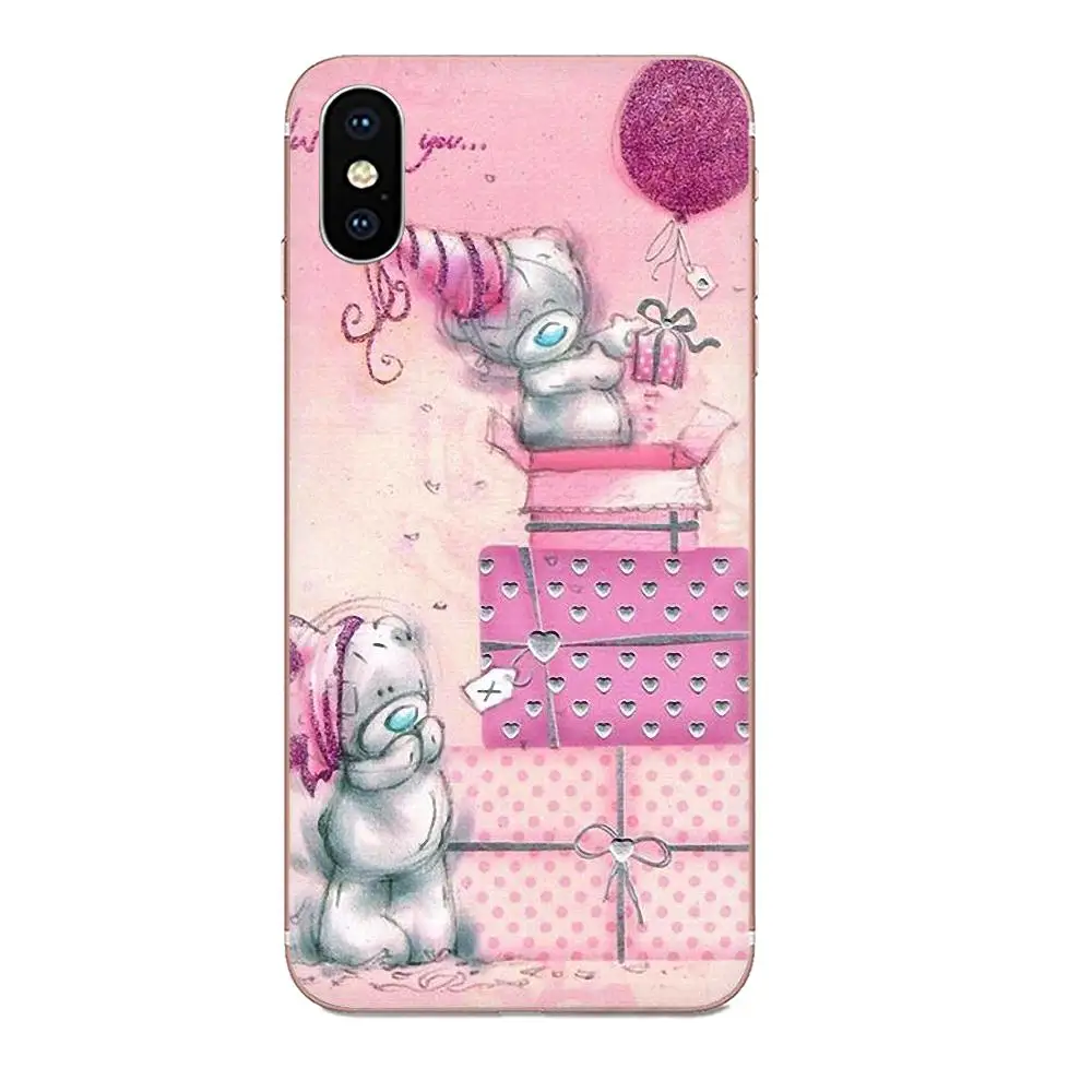Soft Tpu Phone Case For Samsung Galaxy Note 5 8 9 S3 S4 S5 S6 S7 S8 S9 S10 5G mini Edge Plus Lite Teddy Me To You Bear | Мобильные