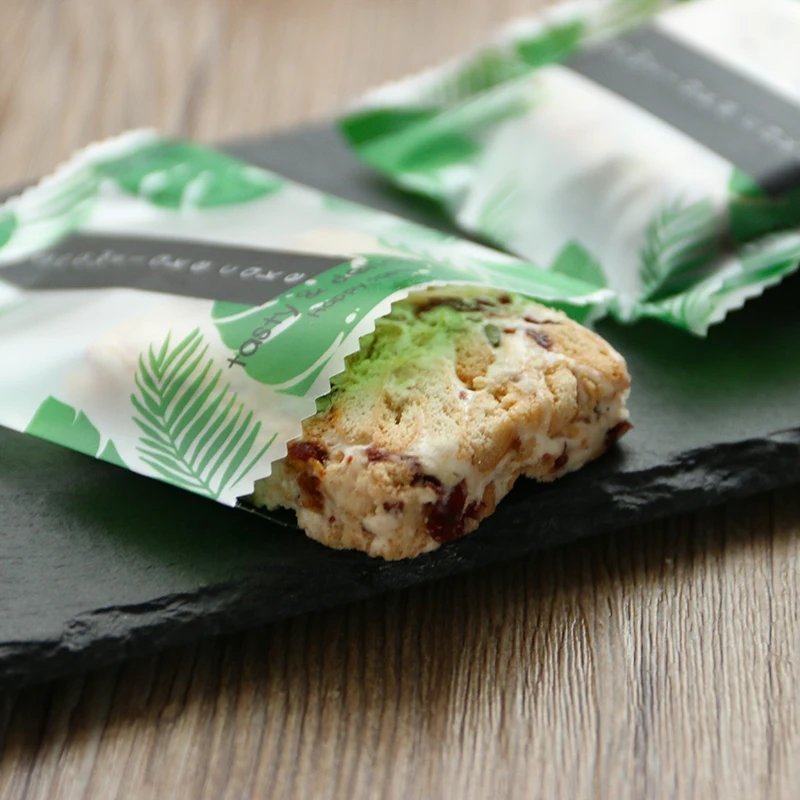 25 шт. милый пластиковый пакет для конфет с изображением фламинго и кактуса