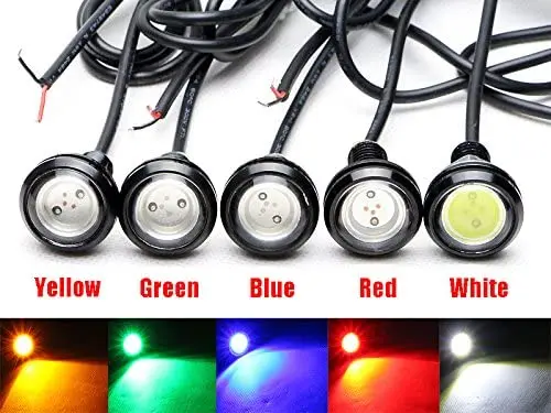 2 шт. Led DRL фары “орлиные глаза” для 20 мм * 11 Водонепроницаемый Габаритные огни