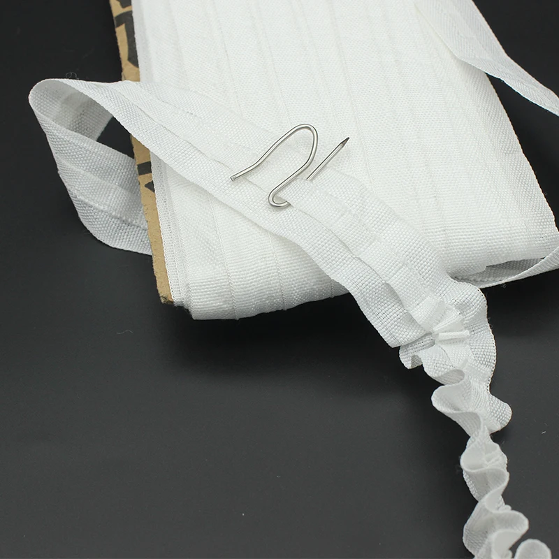 Затянутая плиссированная лента 2 5 см Ширина для корейский крючок подъемный крюк