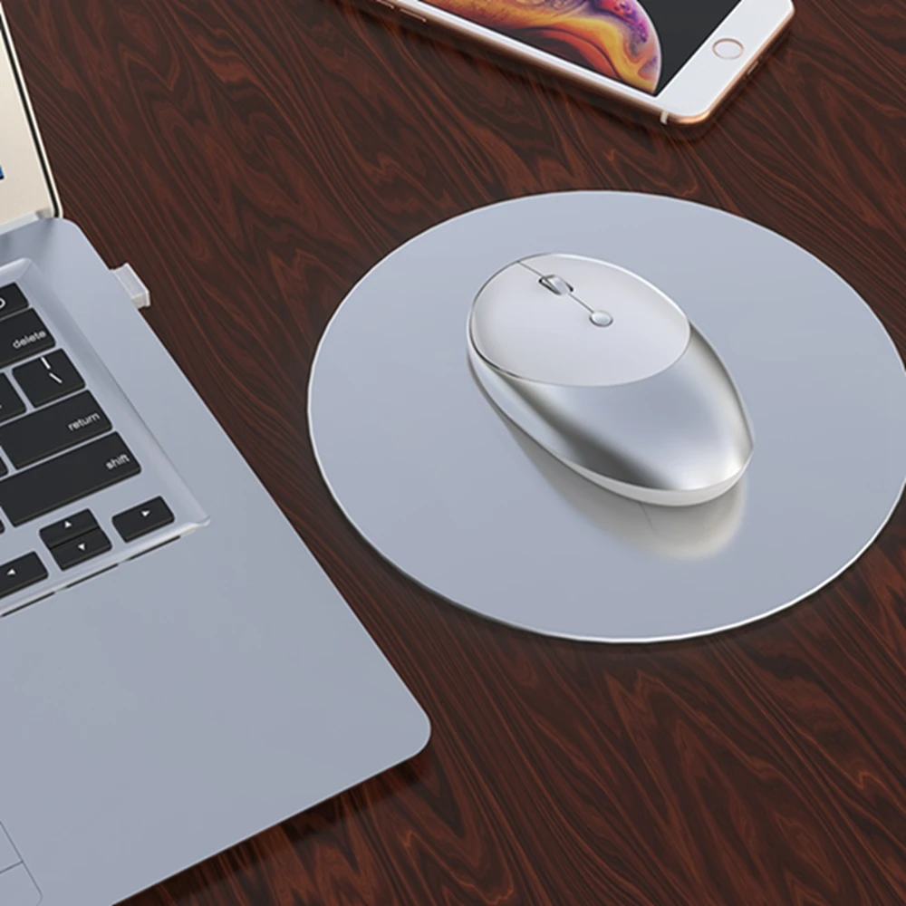 Три режима Bluetooth 3,0/5,0 беспроводная мышь можно подключить 3 компьютера Бесшумная дизайнерская оптическая перезаряжаемая мышь для ПК MAC ноутбука