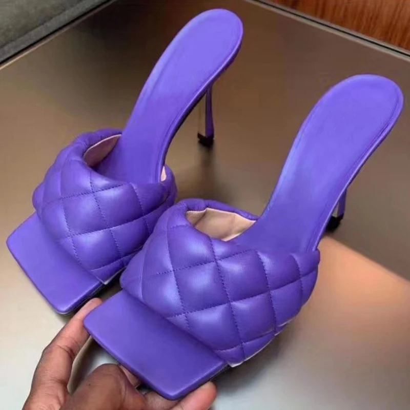 Сандалии женские в римском стиле брендовые туфли лодочки квадратный носок