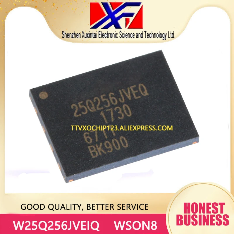 10 шт./лот W25Q256JVEIQ W25Q256 IC FLASH 256M SPI 133MHZ WSON-8 | Строительство и ремонт