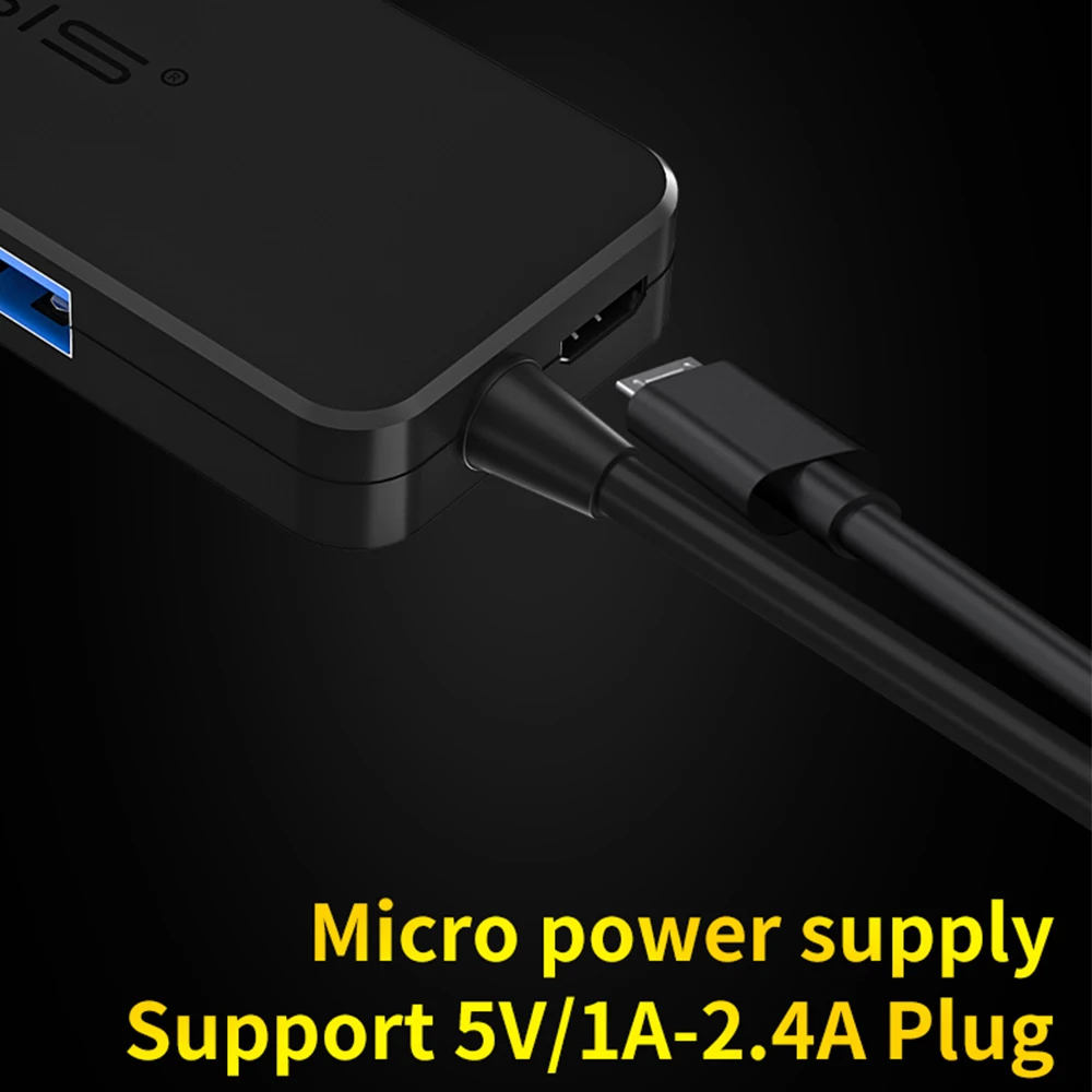 USB-концентратор Acasis Type C 4 порта 3 0 дюйма USB 2 | Компьютеры и офис